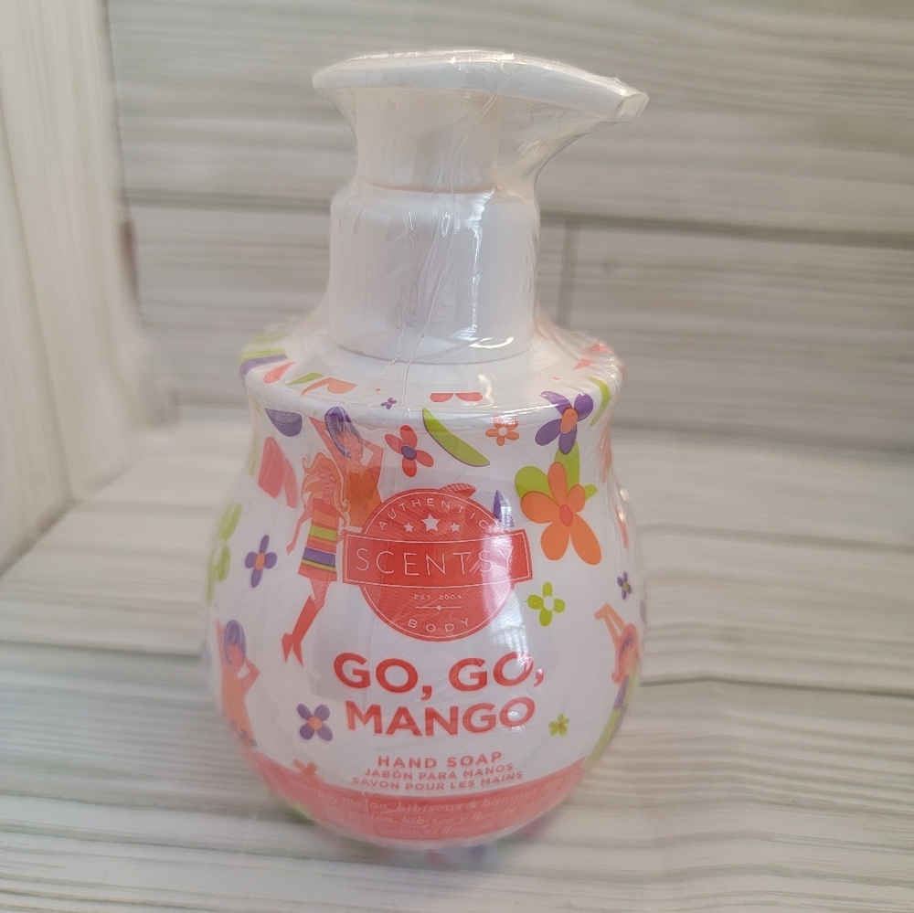 Scentsy Hand Soap in Go, Go Mango